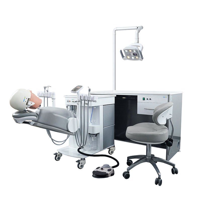 dental simulation system with vacuum pump build in