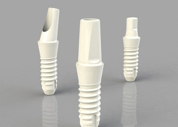 zirconia dental implant prhosthesis