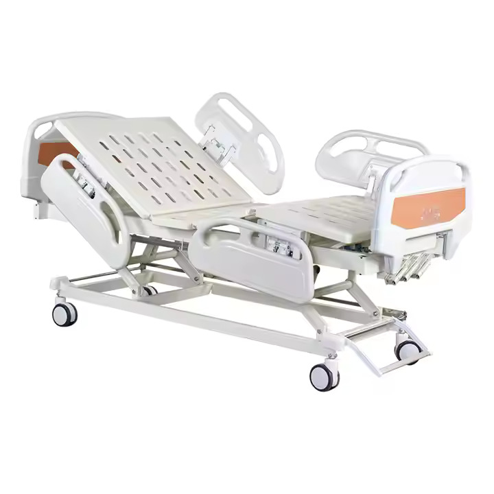 height, foot, back adjustable on hospital bed